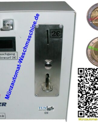 Münzautomat Zeitverkaufsautomat Wachmaschine 2€ Einwurf MKS231 MKS 231 (1)